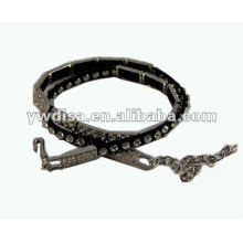 Metal Chain With PU Belts For Garments Accessories